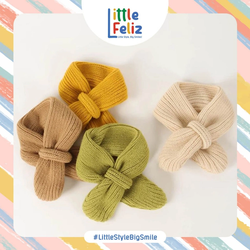littlefeliz BA103 SYAL ANAK TEBAL HANGAT KEREN TRENDY CAKEP RAJUT