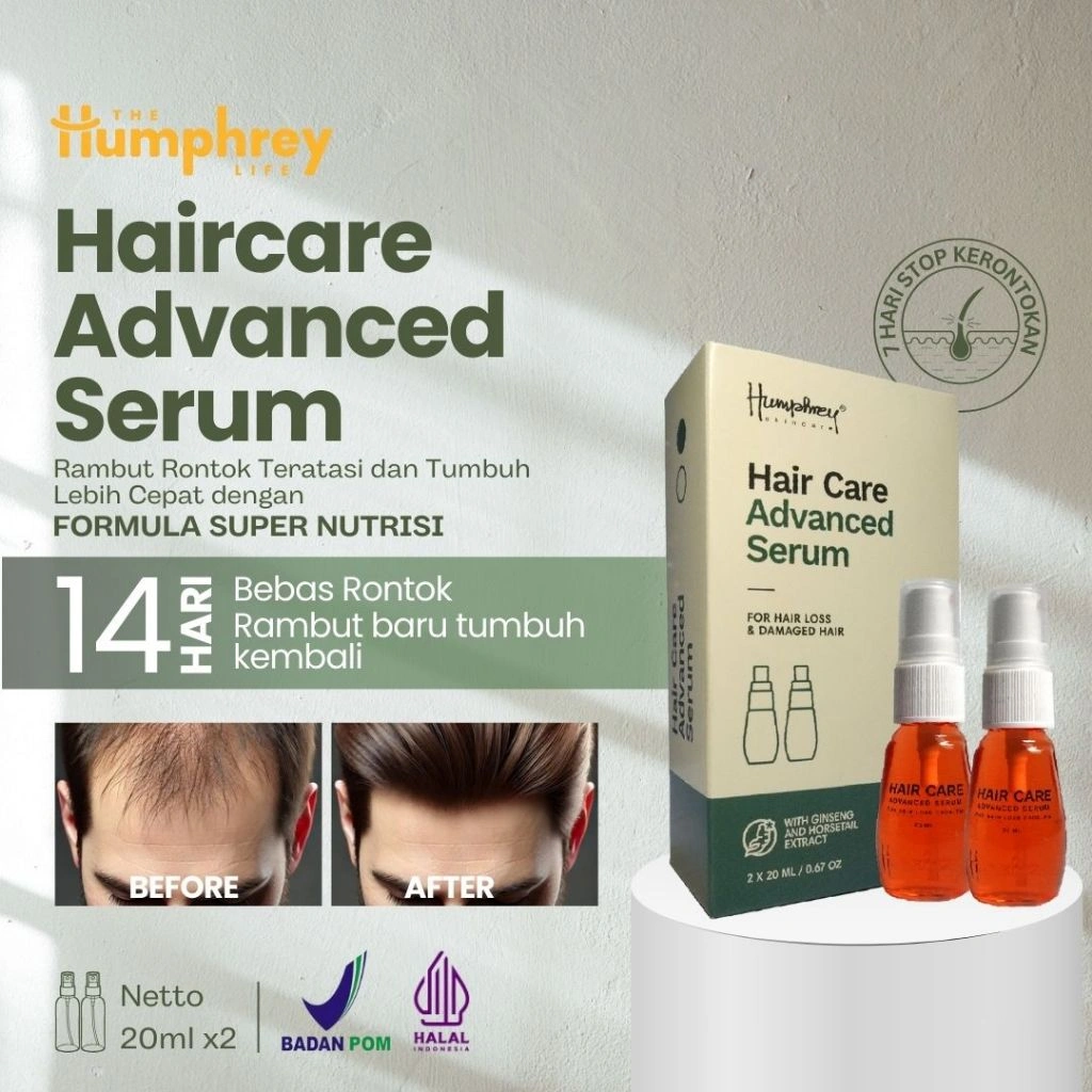 Humphrey Hairloss Serum Serum Rambut Rontok 20mlx2