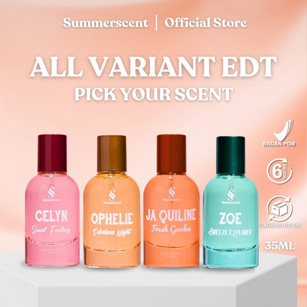 Parfume Summerscent 35ml Eau De Toilette