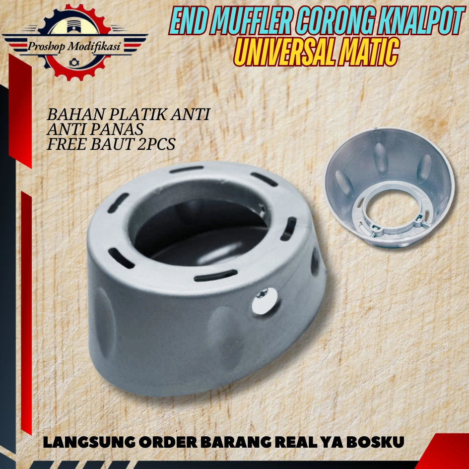 Promo End muffler crome encup vario 125 vario 150 led copy cms original viet Hns vario 110 125 150