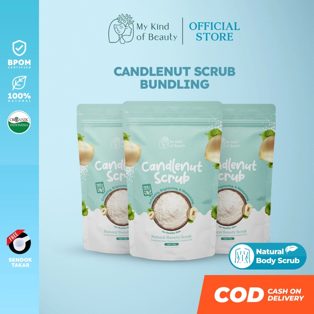 My Kind of Beauty - PAKET BUNDLING Lulur Candlenut Scrub