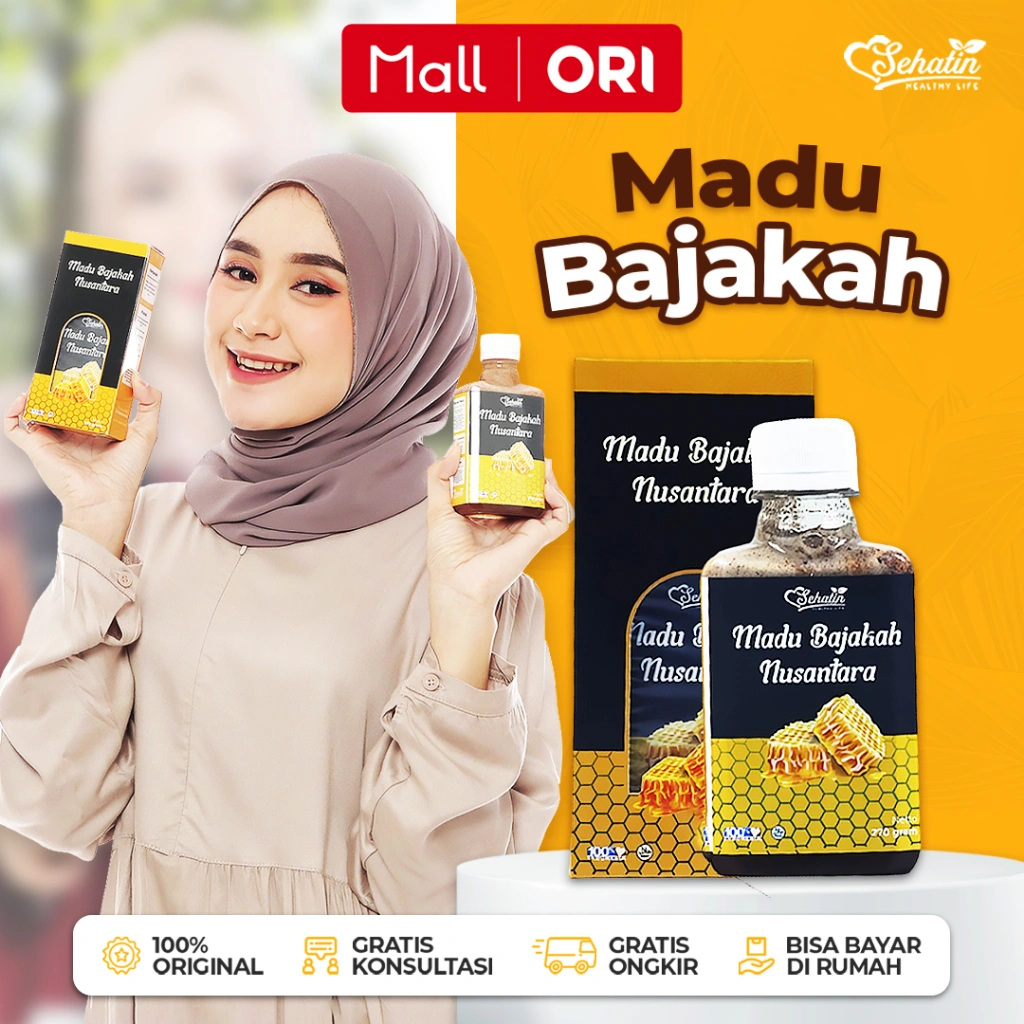 Sehatin Madu Bajakah Asli Kalimantan Madu Bajakah Original 330 ML Madu Akar Bajakah Nusantara