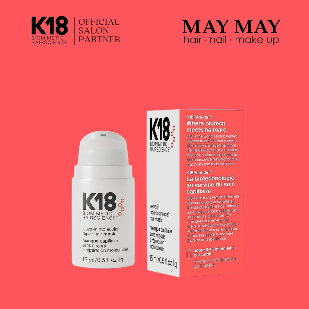 K18 Leave in Molecular Repair Hair Mask 15ml