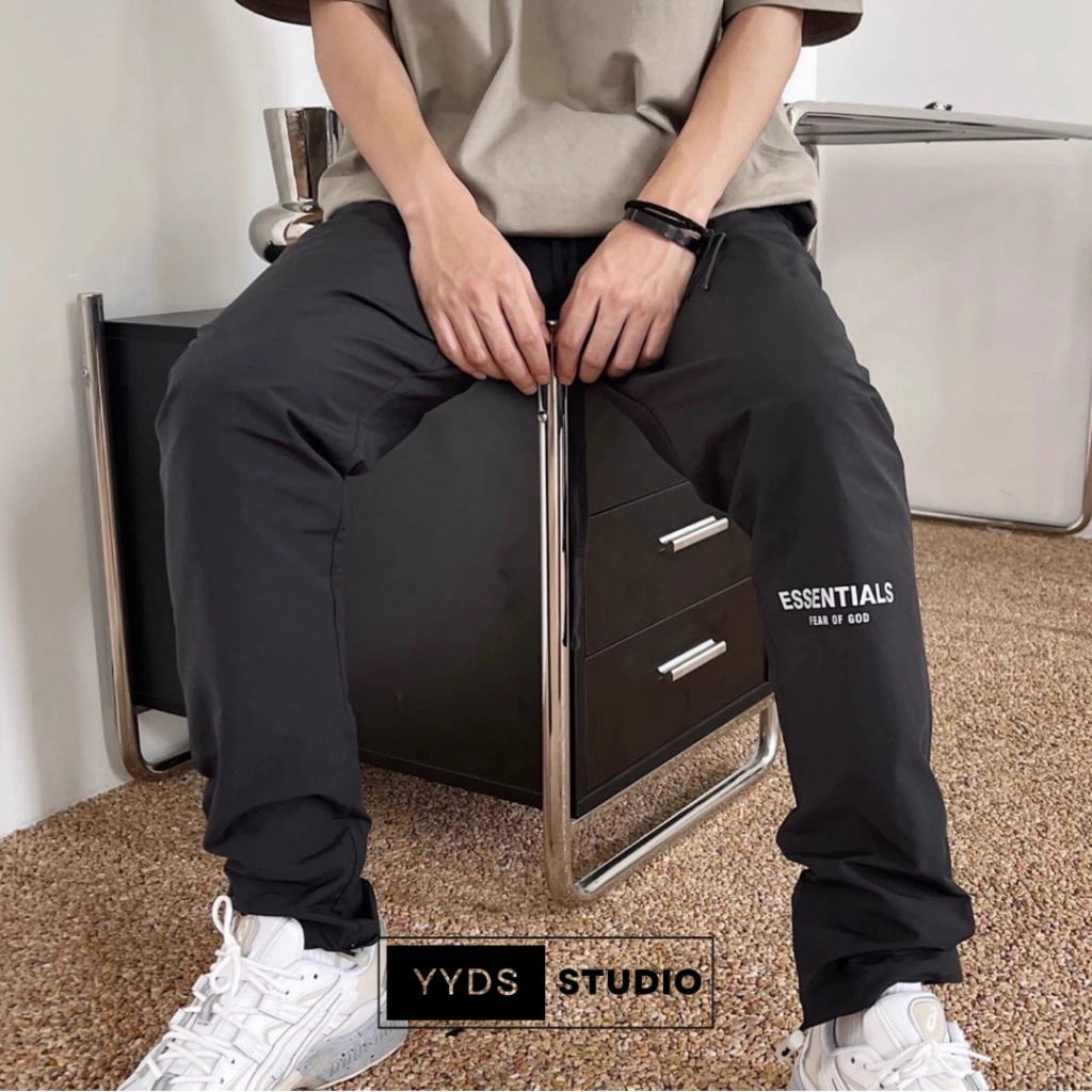 Essential Fear of God Casual Nylon Trousers Reflective 2207