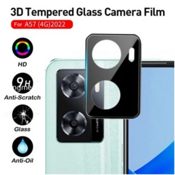Frame Camera OPPO A57 2022 / A77S / RENO 4 / RENO 4 PRO / RENO 5 / RENO 5F / RENO 6 4G / RENO 6 PRO / RENO 7 4G / RENO 7Z / RENO 8 4G / RENO 8 5G / RENO 8 PRO / RENO 8Z Tempered Glass Anti Gores Kaca Camera Belakang Hp Full Black