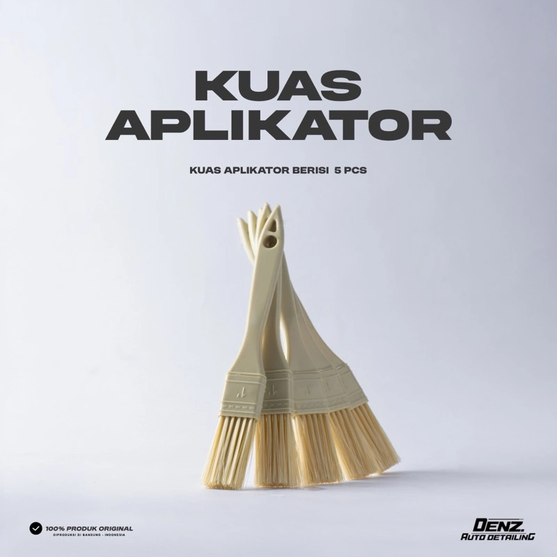 KUAS APLIKATOR 5 BUAH DENZ AUTO DETAILING