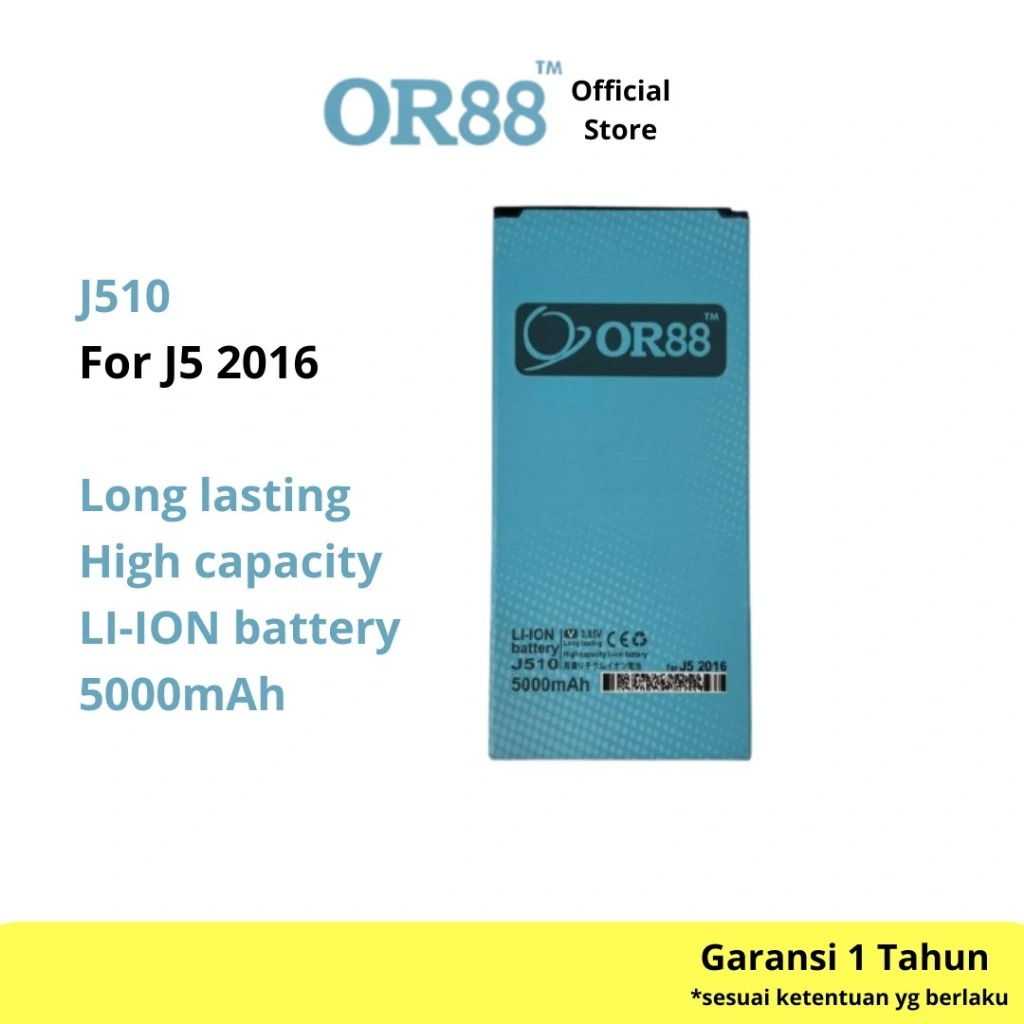 OR88 baterai batre battery double power samsung J5 2016 / J510