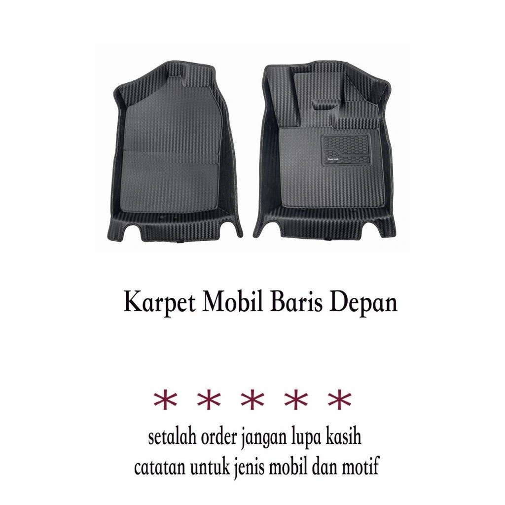 Karpet Mobil MISIMA 5D / Car Mats 5D All Type  Eceran (Satuan)