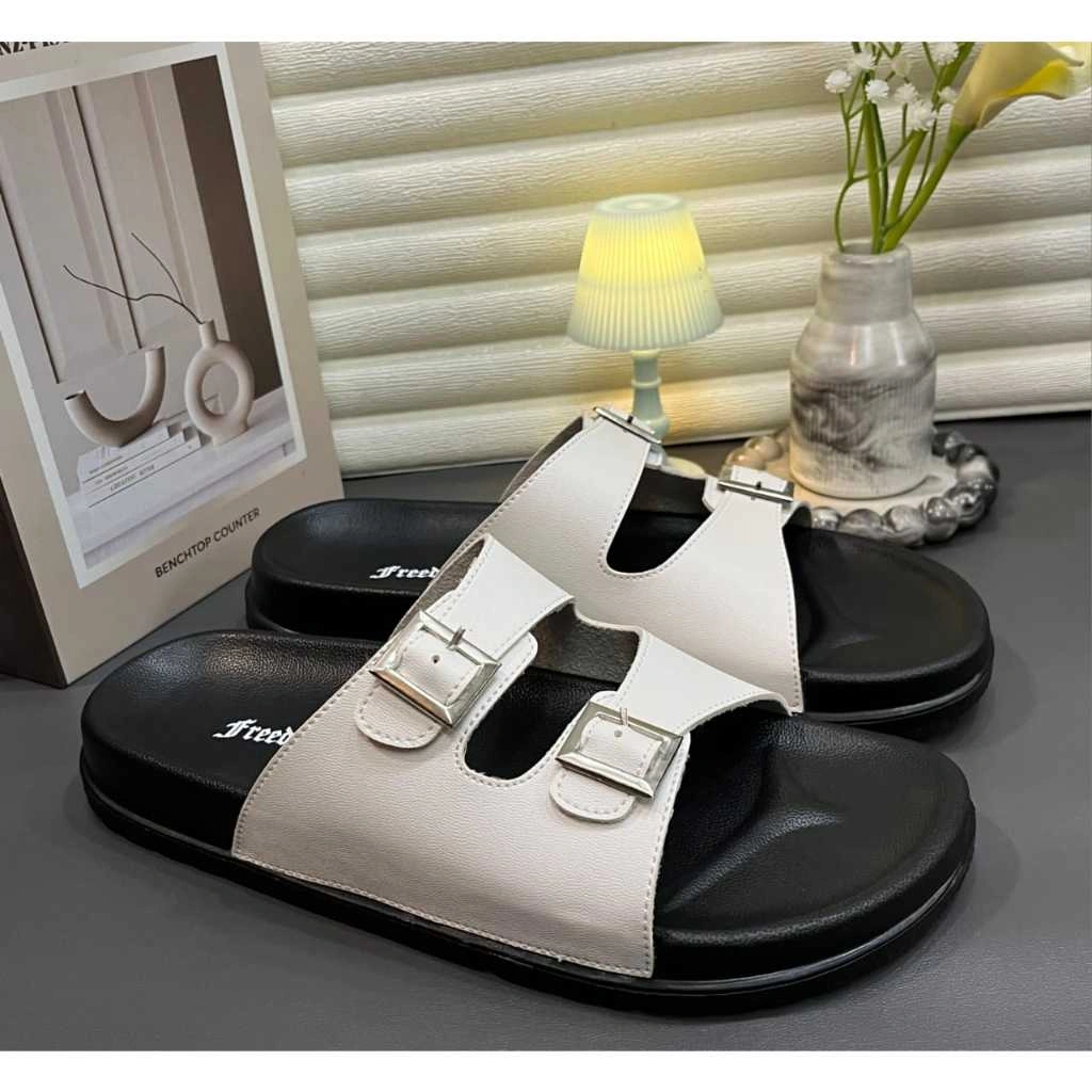 Freedom Sandal Wanita Platform Casual Unisex Sandal Slop Wanita Kekinian Isabella