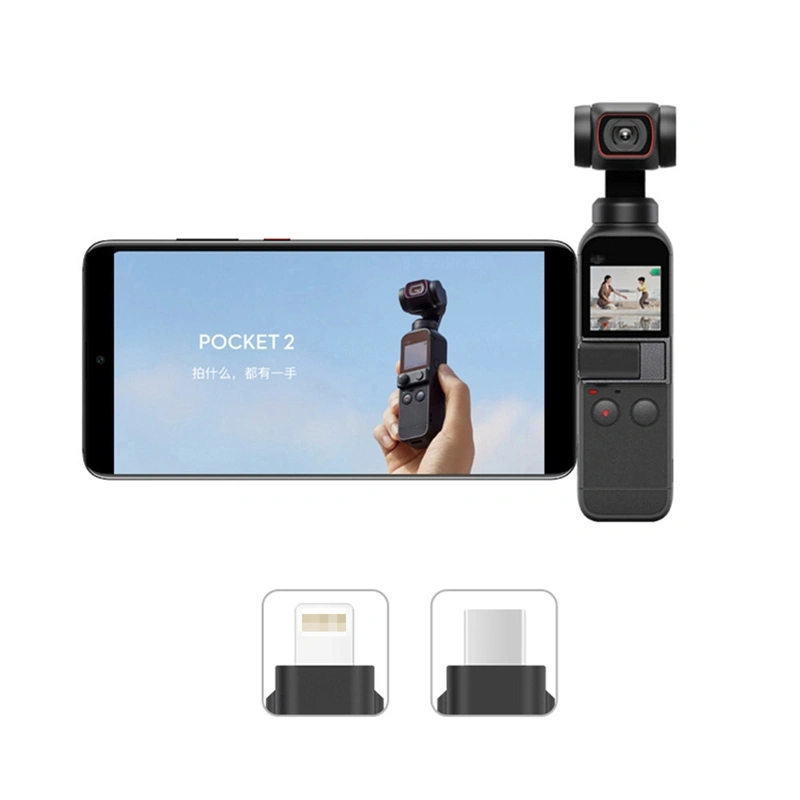 DJI Osmo Pocket 2 TYPE-C IOS Smartphone Adapter Phone Data Connector Interface Handheld Gimbal Camera Accessories