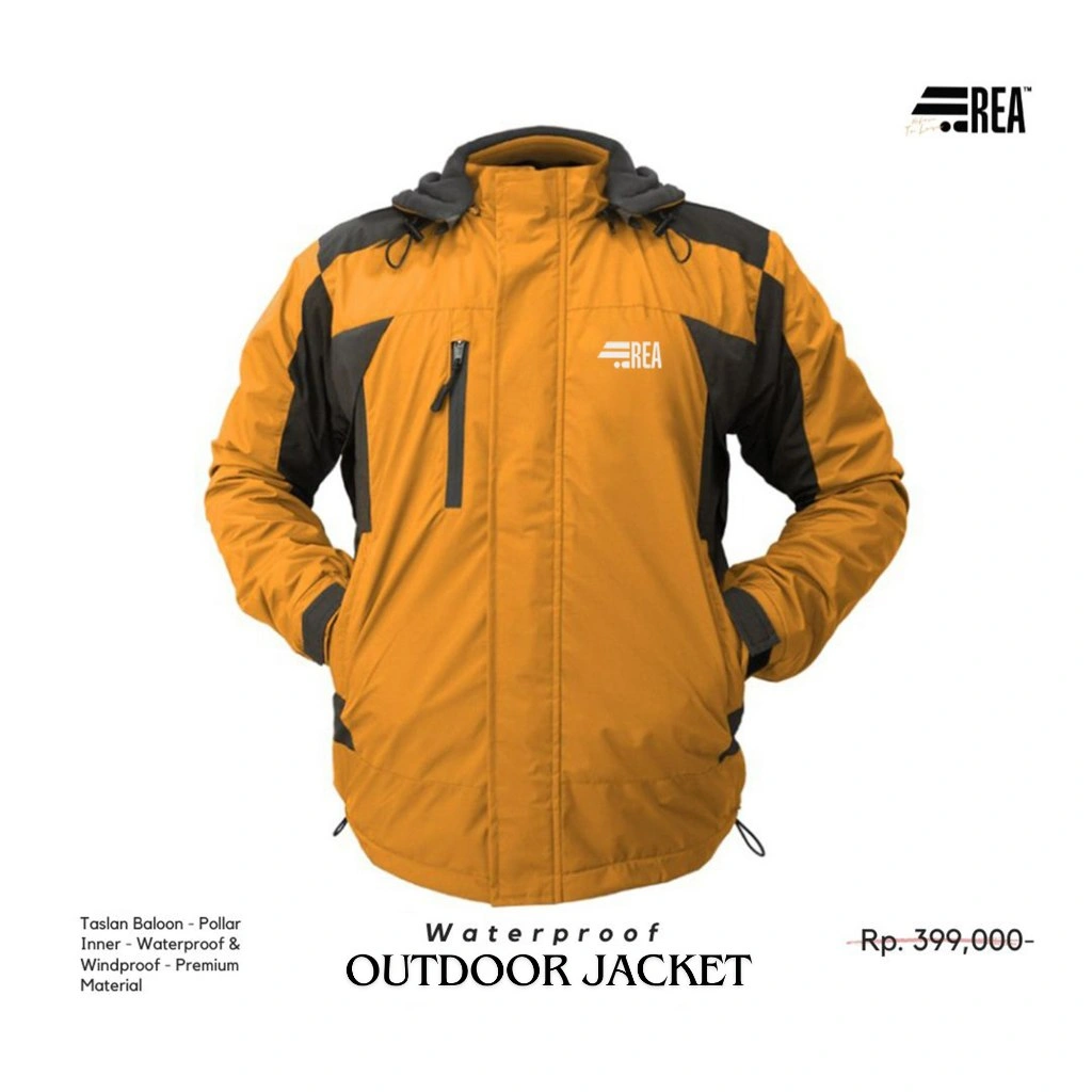 REA ACTIVEWEAR - Jaket Hiking Gunung Big Size Waterproof