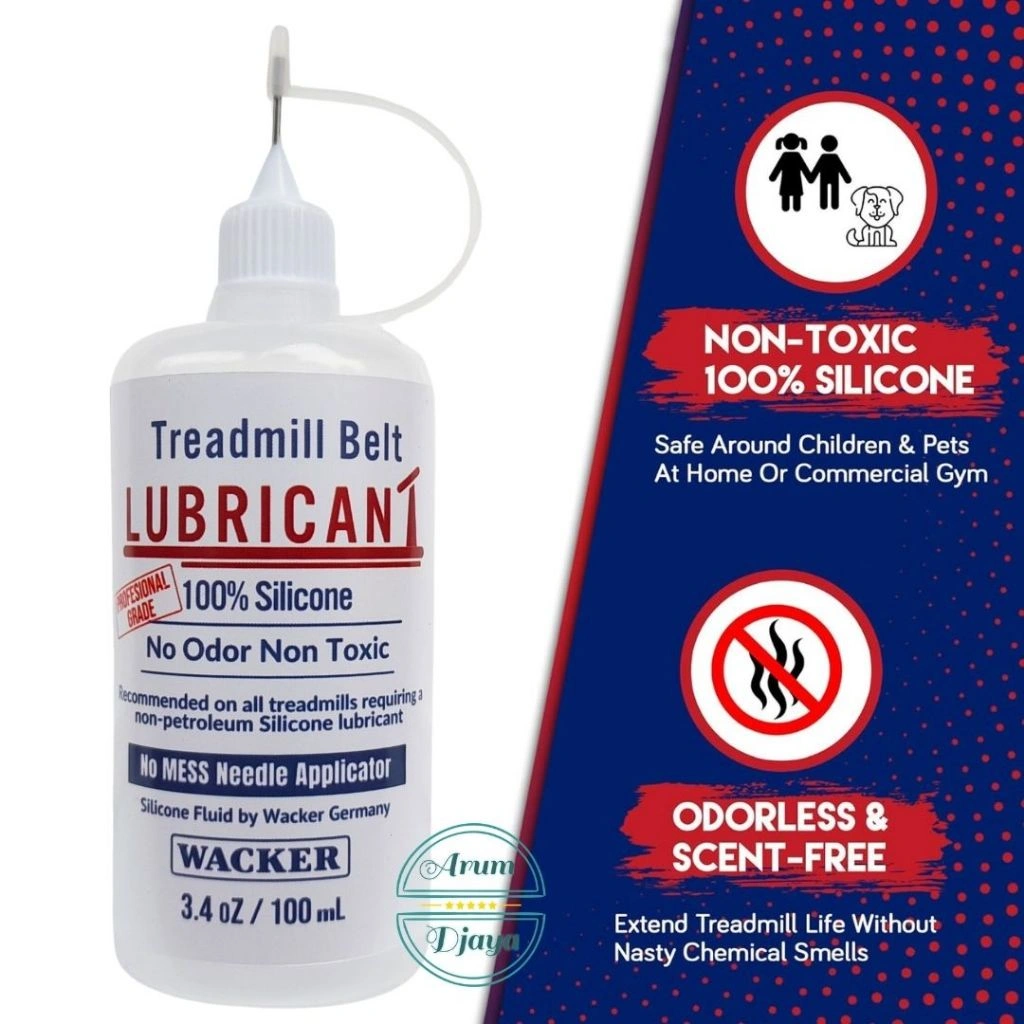 Minyak Treadmill Elektrik / Manual Pelumas Treadmill Belt Silicone Oil Lubricant Silikon Oil Germany