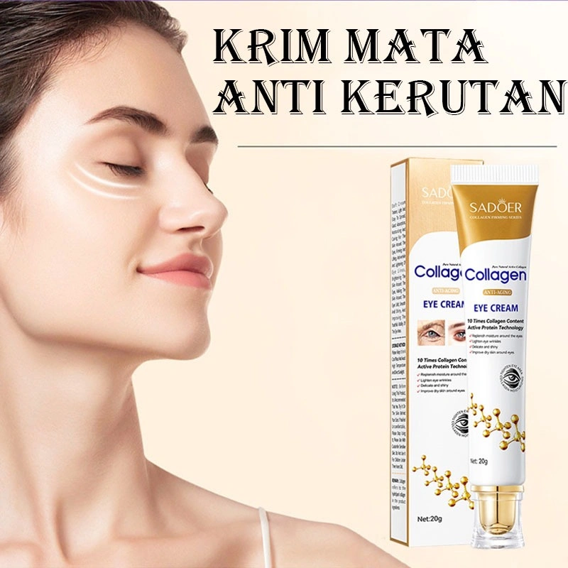 Collagen Eye Cream Eye Serum Concentrate Krim Mata Eye Bag Remover Retinol Eye Cream Anti-Wrinkle