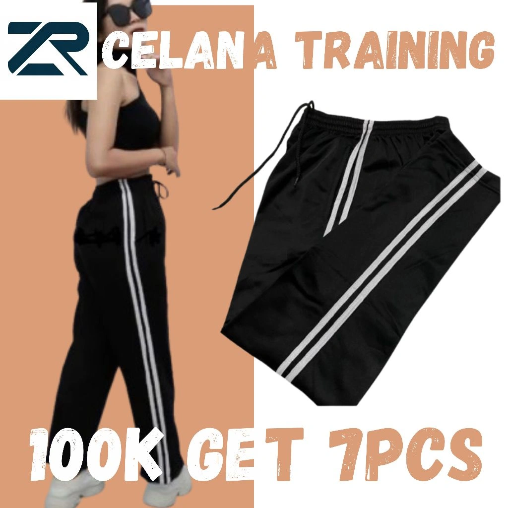 Celana Panjang Wanita Olahraga Senam Running Jogging GYM Yoga Longar