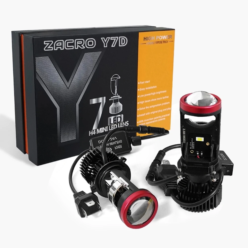 ZACRO Y7D Lampu Led Mobil Dan Motor H4 lampu motor led super terang lampu biled lampu led mobil
