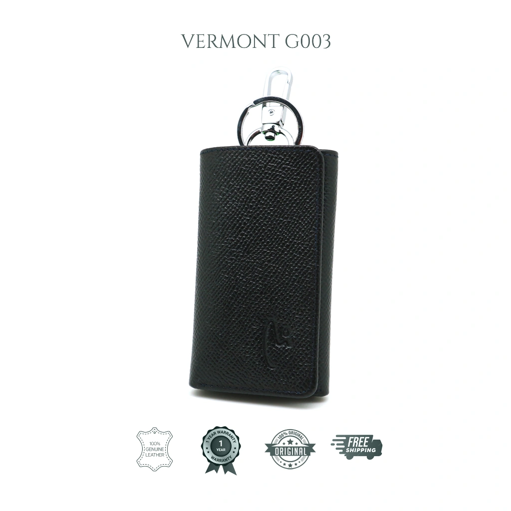 Dompet Kunci STNK Kulit Asli Branded VERMONT V83 - G003 Original