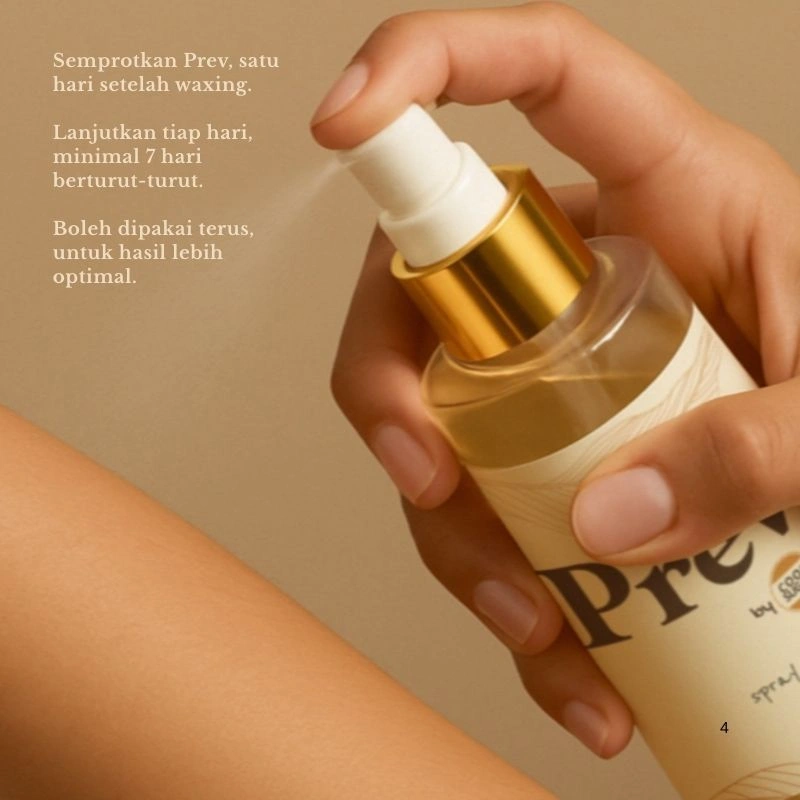 Coolsugar Prev - Spray After Waxing - Bulu Tumbuh Lebih Lama + Paket Hemat