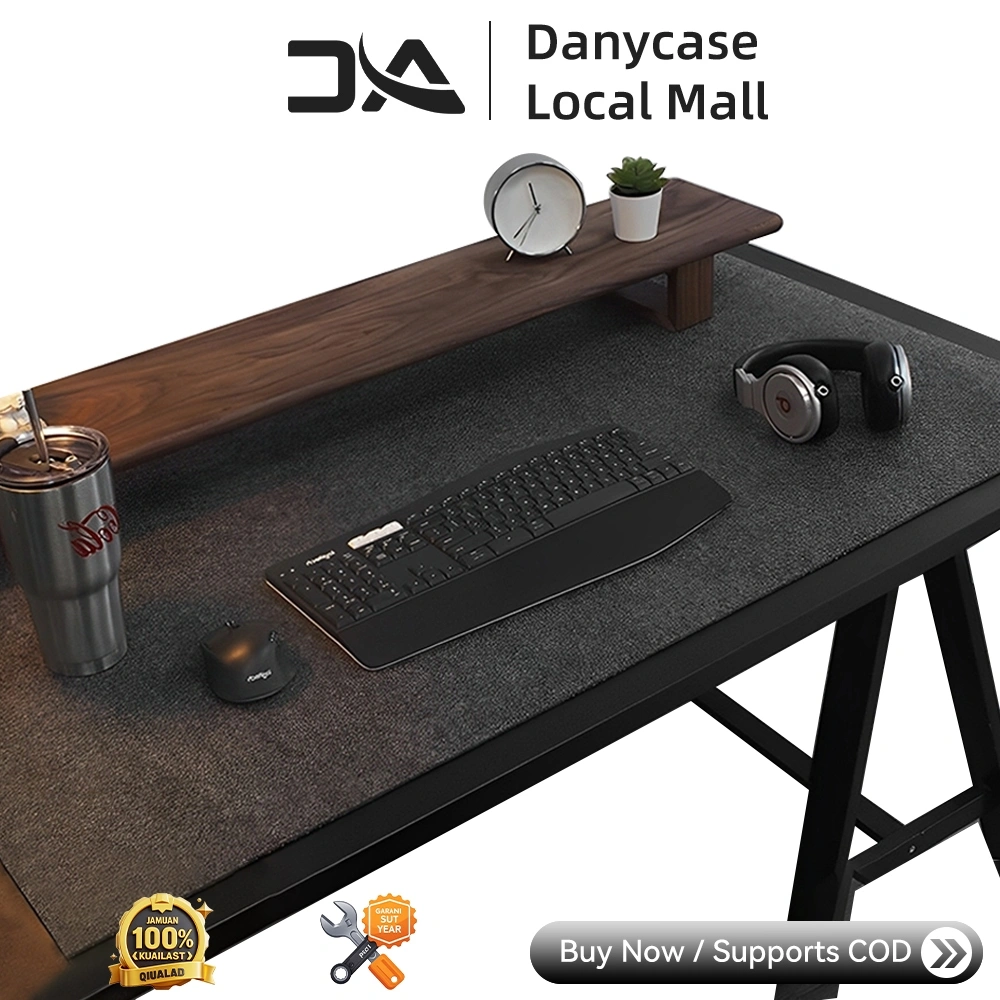 DANYCASE Large Size Office Computer Desk Protector Mat Table Wool Felt Mouse Pad Laptop Cushion Non-slip Keyboard Mat Gaming Accessories