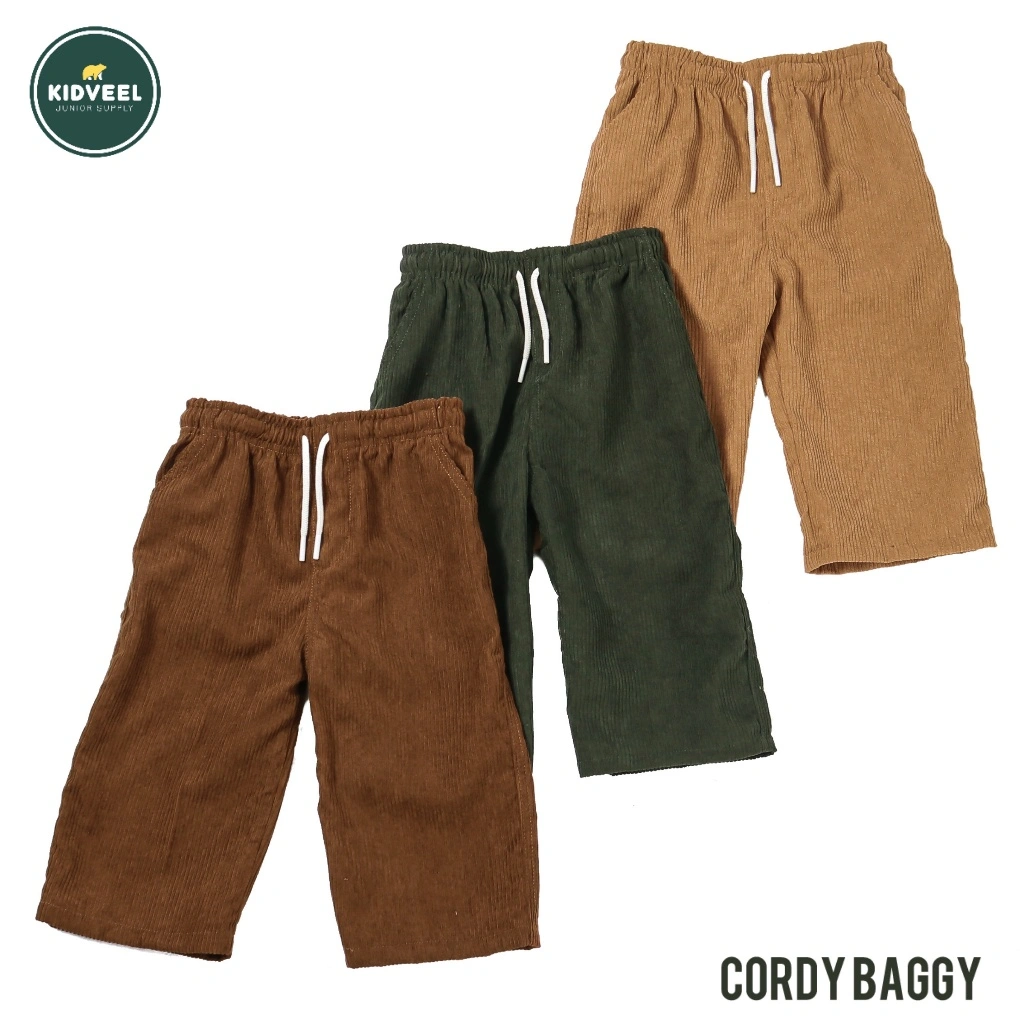 CORDY BAGGY celana corduroy panjang baggy anak laki laki dan perempuan