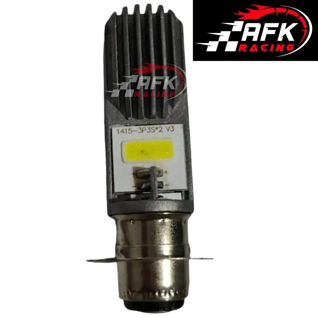 Lampu depan motor H6 Led 2 mata super terang ACDC Bebek dan matic universal segala jenis motor promo discount