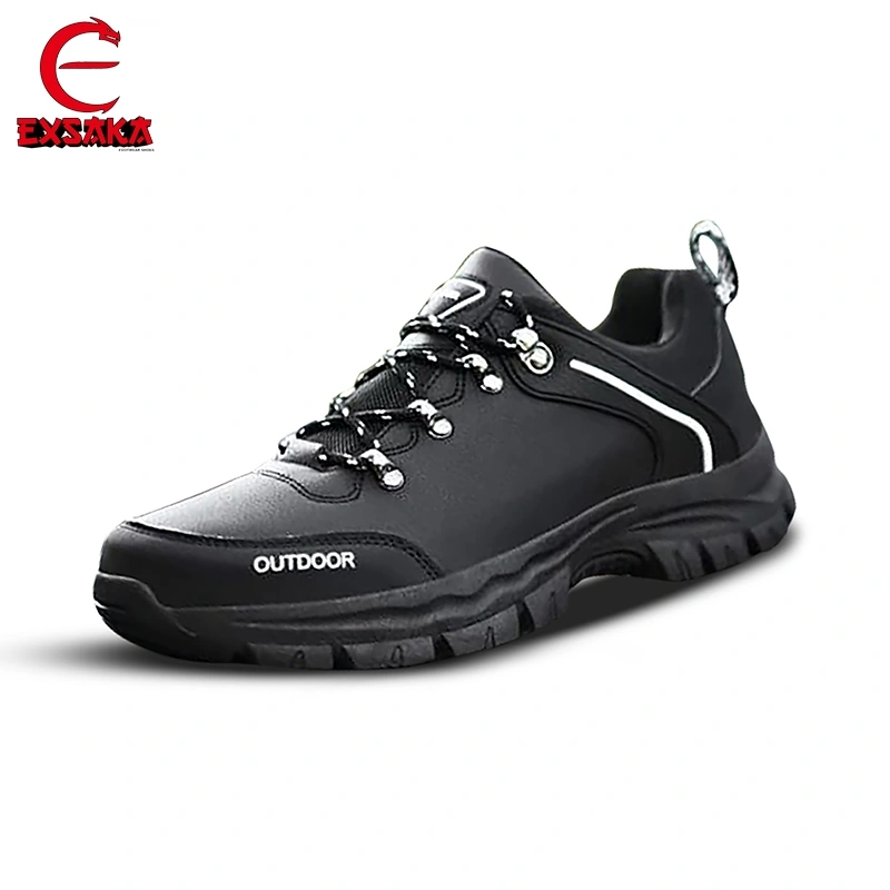 Sepatu Gunung Outdoor Anti Air Warna Hitam Kekinian - Sepatu Hiking - Sepatu Outdoor