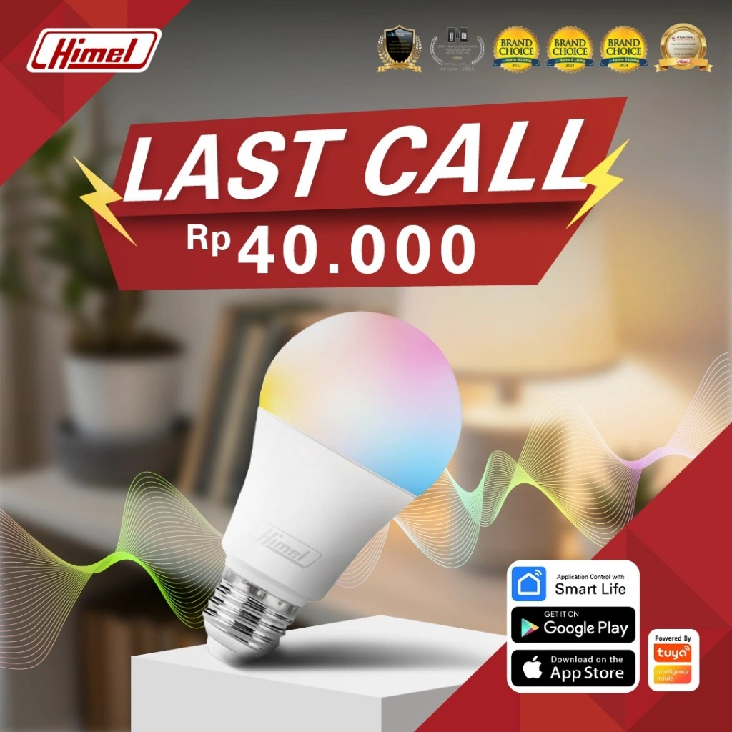 Himel Smart Bulb 9W RGB+ Tunable White A60-E27