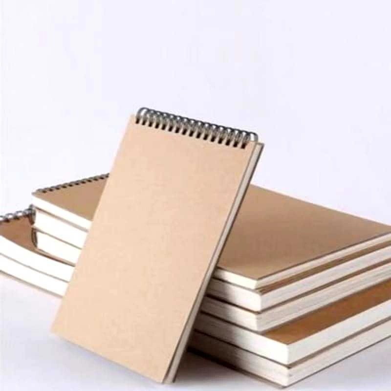 Spiral Atasa Sketchbook A5 Isi 90 Halaman Buku Sketsa Brown Paper HVS