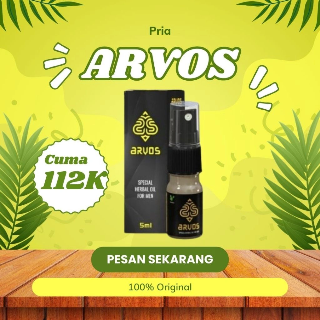 ARVOS OBAT SPRAY KUAT TAHANLAMA EKSTRAK GINSENG ORIGINAL BPOM