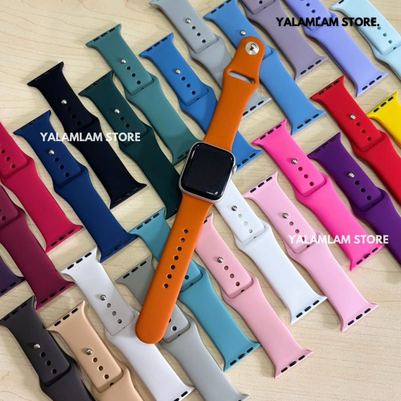 Premium Strap Basic Band iWatch Smartwatch High Quality Apple Watch Series 10 9 8 7 6 5 4 3 2 1 SE Ultra 49mm 46mm 45mm 44mm 42mm 41mm 40mm 38mm