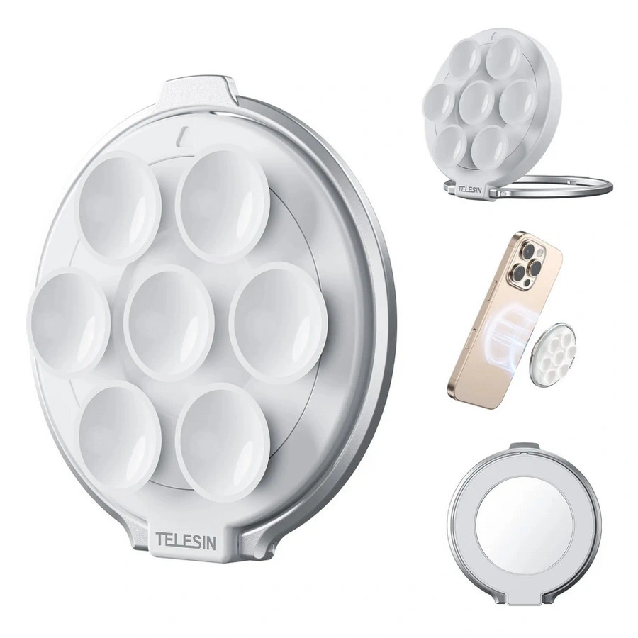 TELESIN Grip Super Strong Magnetic Phone Holder Suction Smartphone Mount