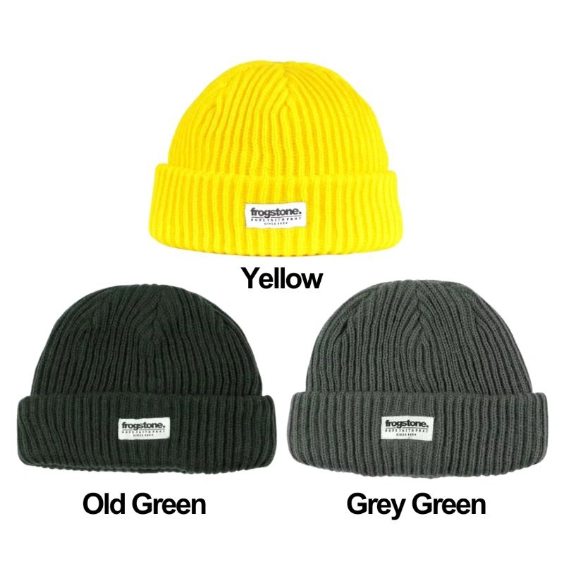 Frogstone Original - Ft. Beanie - Kupluk Rajut Polos
