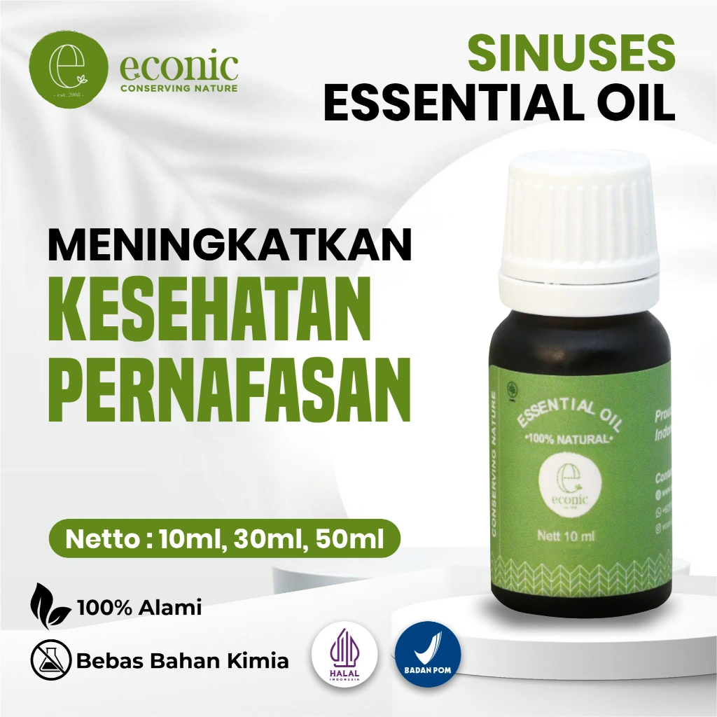 Essential Oil Sinus Relief | Aromaterapi Redakan Hidung Tersumbat & Sinus | Minyak Aromaterapi