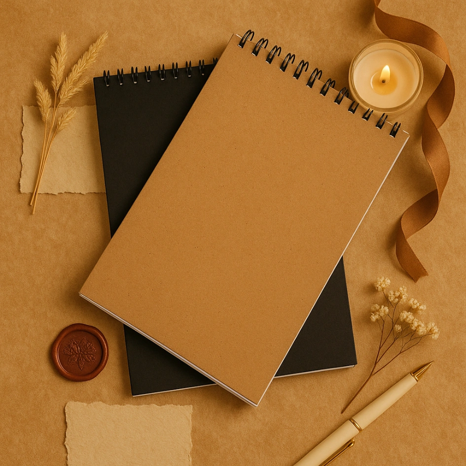 [ spiral atas ]SKETCHBOOK A5 /isi 100 halaman/BUKU SKETSA A5 /BUKU GAMBAR/BOOK PAPER/BROWN PAPER/HVS