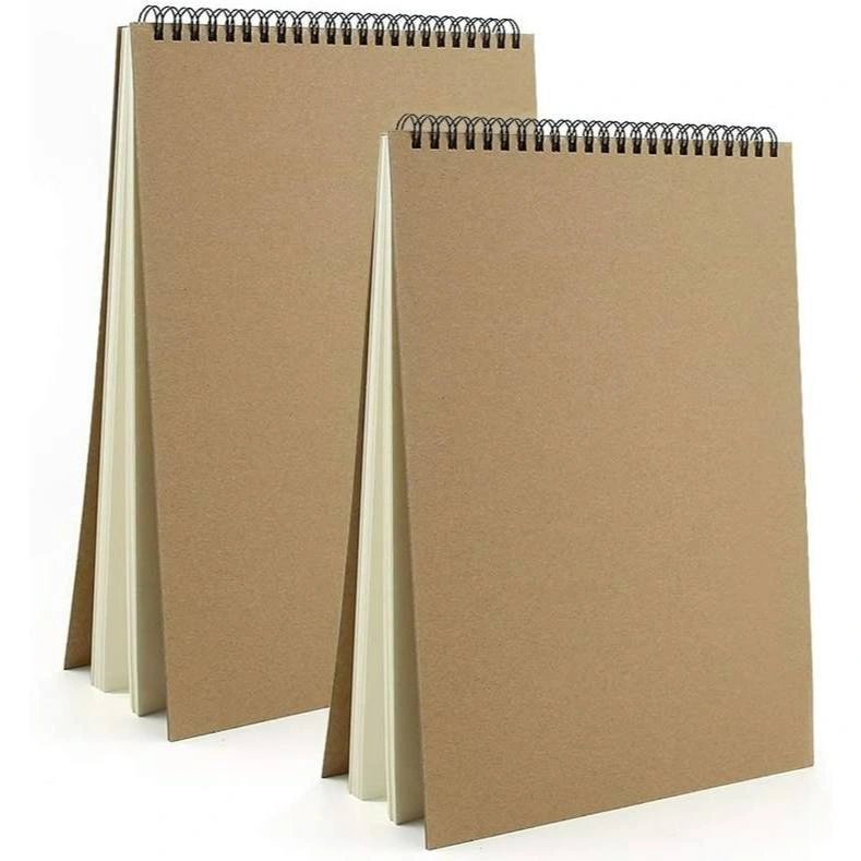 [ spiral atas ]SKETCHBOOK A5 /isi 100 halaman/BUKU SKETSA A5 /BUKU GAMBAR/BOOK PAPER/BROWN PAPER/HVS