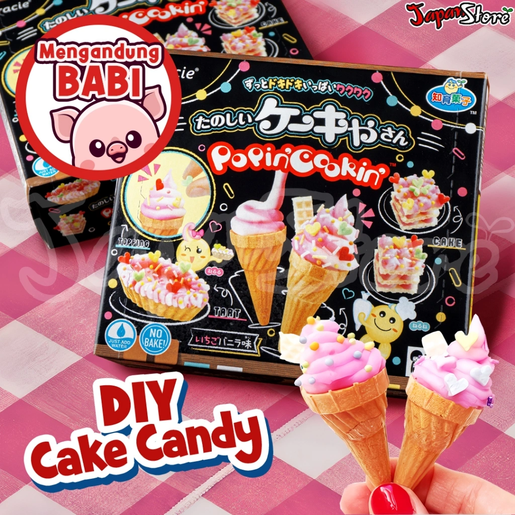 [Kids Choice] Kracie Popin Cookin Cakes & Ice Cream [D.I.Y Candy]