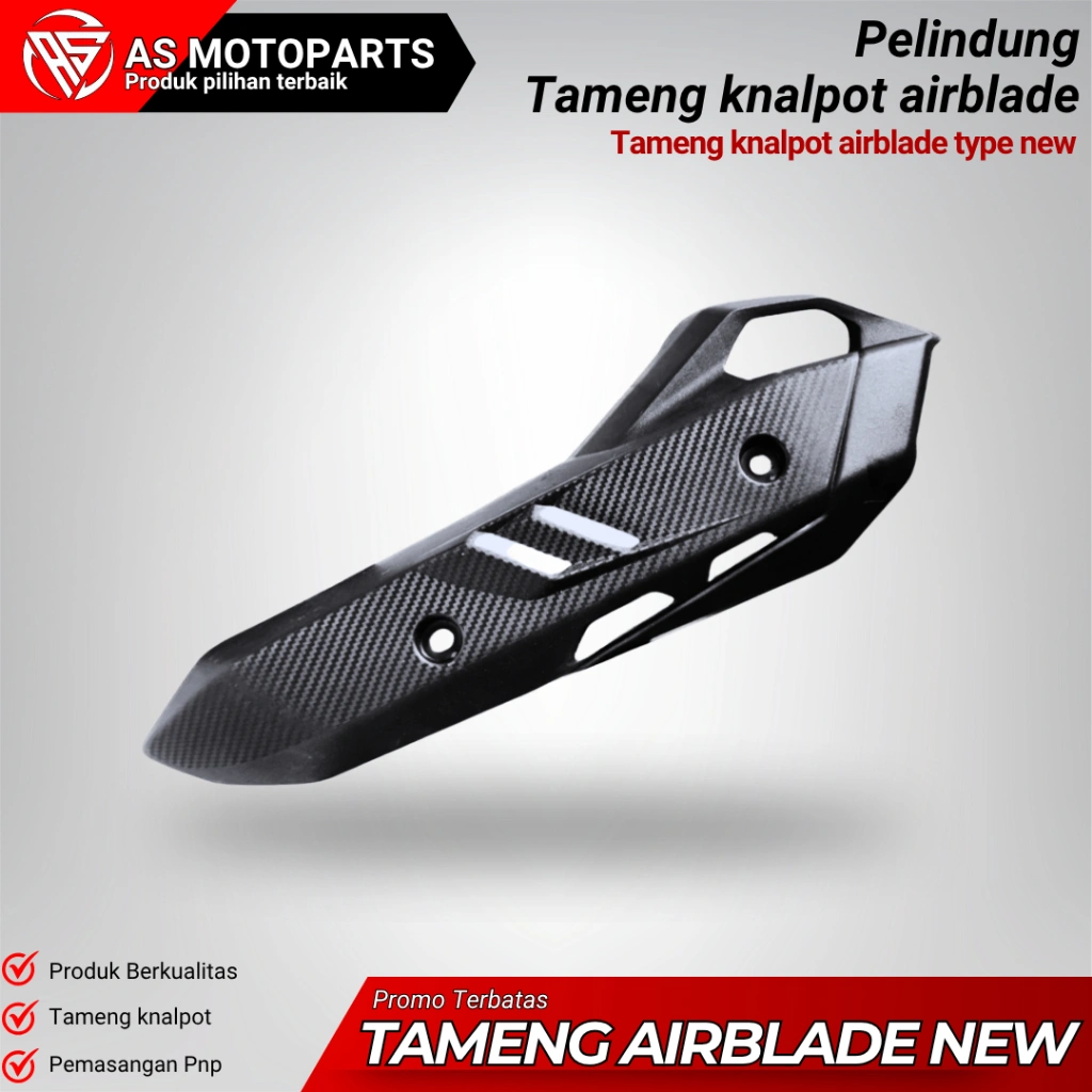 TAMENG AIRBLADE END MUFFLER END CUP MONCONG KNALPOT VARIO 125 150 PCX LOKAL BEAT SCOOPY MIO GENIO