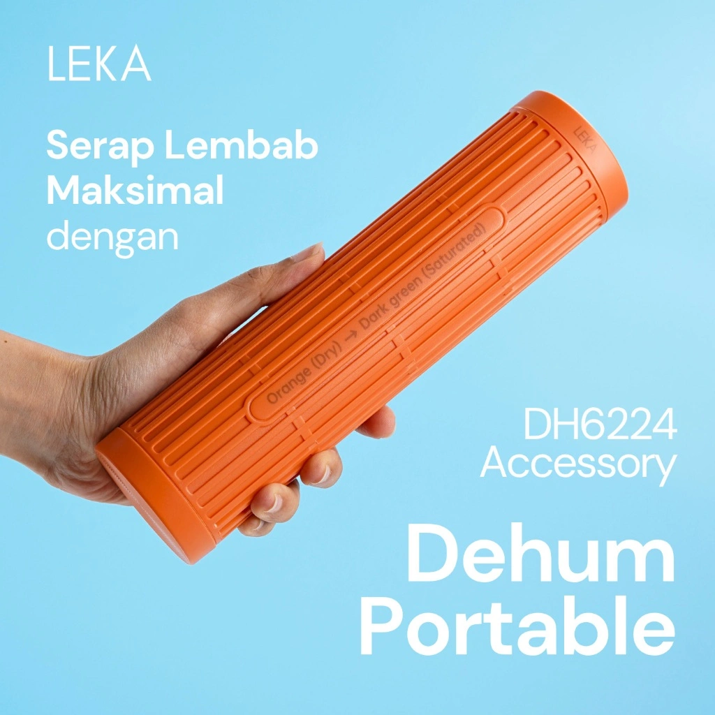 LEKA - Dehum Portable untuk DH6224 Mars Dehum - Mengurangi Kelembaban di Tempat Tidak Terjangkau