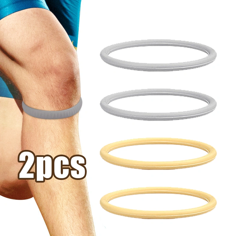 2pcs Patella Knee Support Pelindung Lutut Olahraga Knee Support Brace Wrap Elastis Basket Knee Force Belt