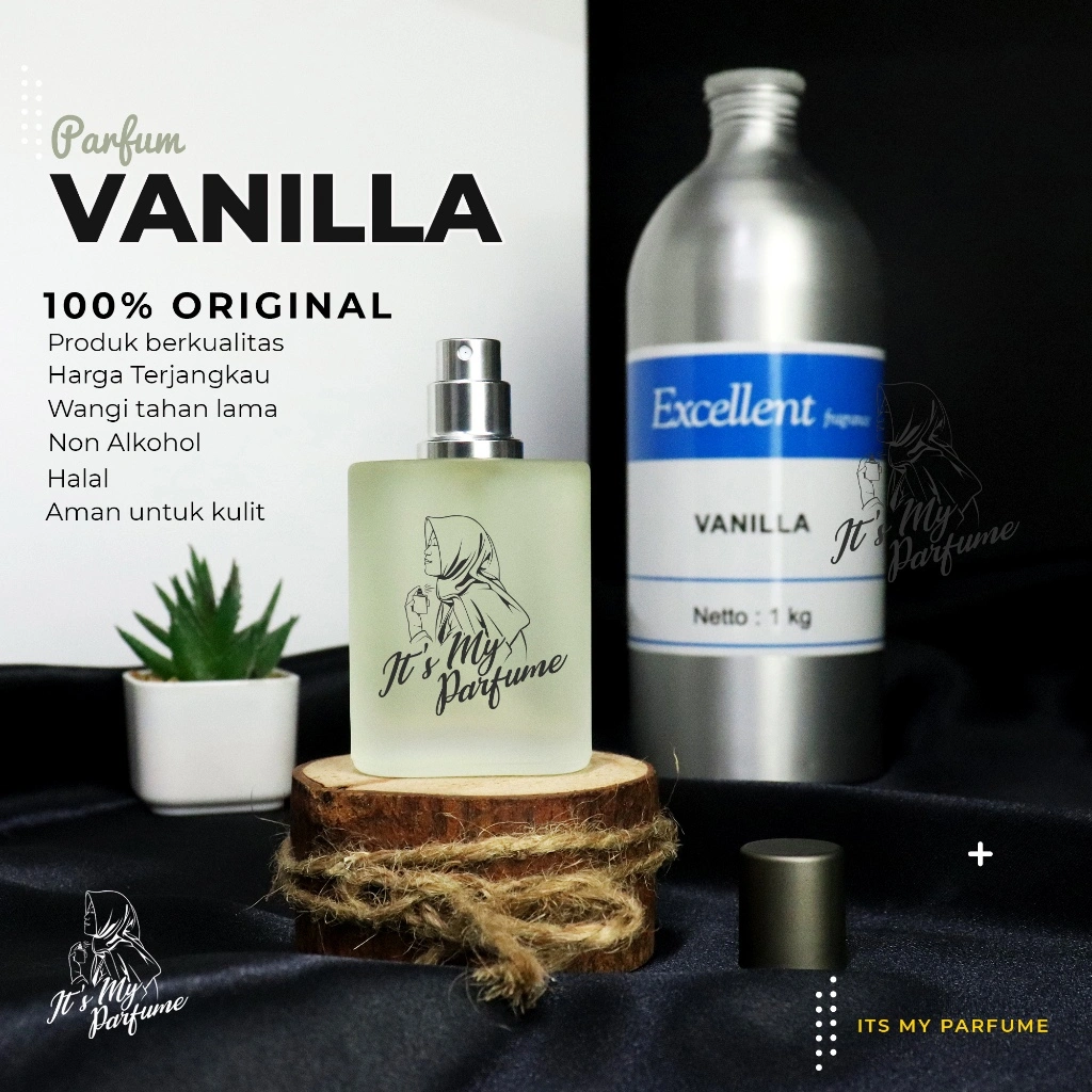 PARFUM VANILLA 100 ML MINYAK WANGI VANILA NON ALKOHOL TAHAN LAMA