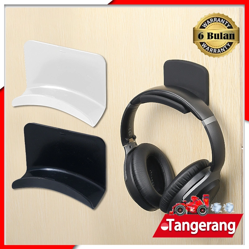 Hanger Bracket Headphone / Headset Hanger Serbaguna / Dudukan Dinding Penyimpanan Headset