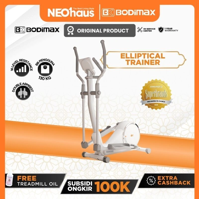 BODIMAX PLUS ELLIPTICAL CROSS TRAINER - Sepeda Statis Eliptical Cross Trainer
