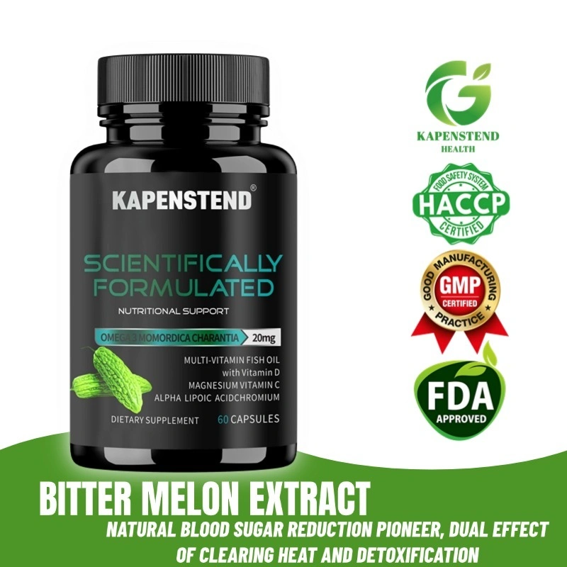 Kapsul Ekstrak Pare Organik untuk mendukung tubuh, pencernaan, kulit, kekebalan tubuh dan kesehatan secara keseluruhan