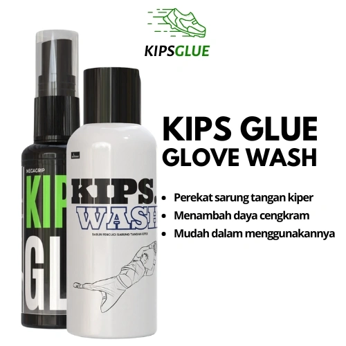KIPSGLUE Hemat Glove Glu Lem Sarung Tangan Kiper Dan Pembersih Sarung Tangan Kiper