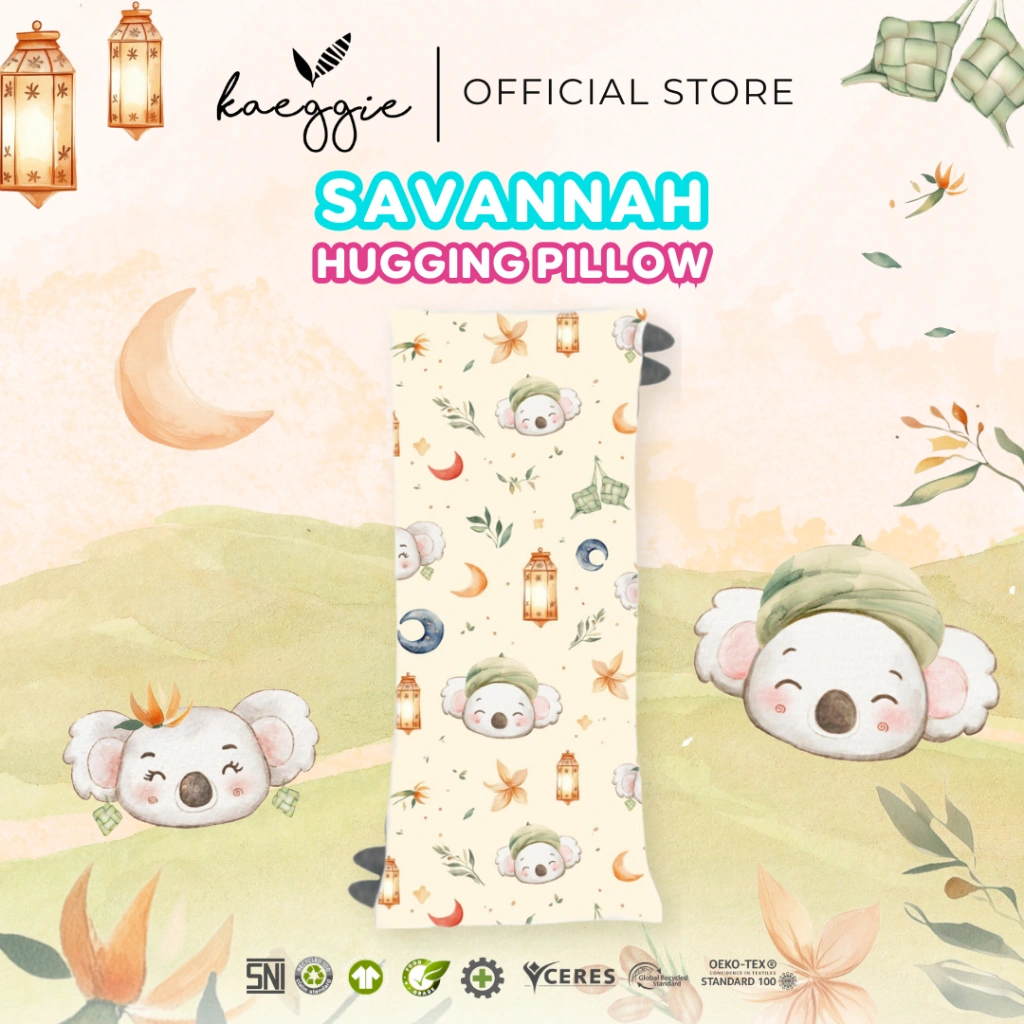 KAEGGIE Savanah Hugging Pillow - Bantal Bayi Anak