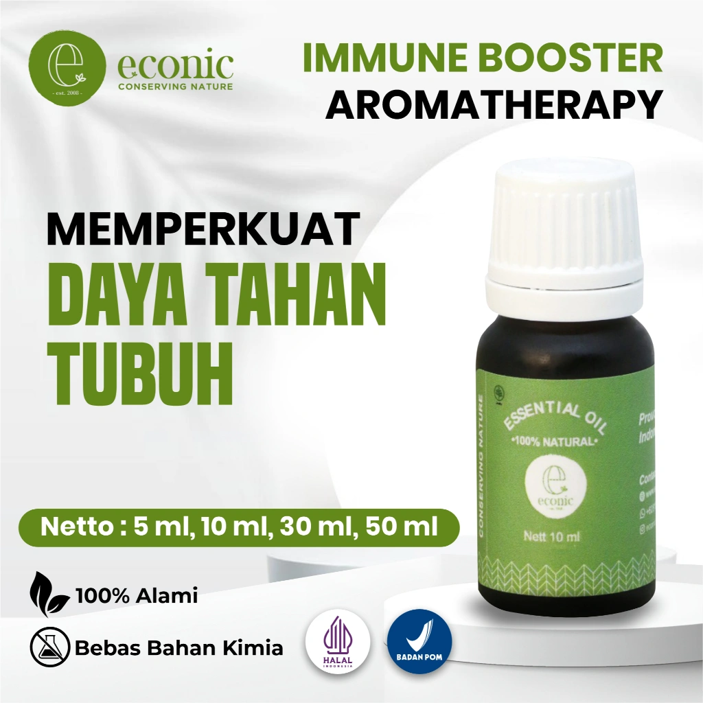 Essential Oil Immune Booster Alami | Aromaterapi Daya Tahan Tubuh & Relaksasi | Aromaterapi Diffuser