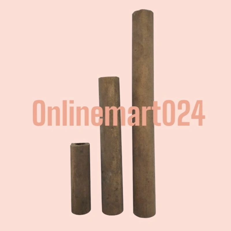 10pc potongan bambu kecil bahan kerajinan bambu bulat bilah bambu bambu dekorasi kerajinan tangan
