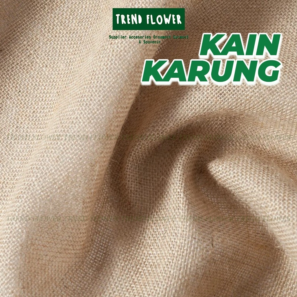 Kain Karung Lebar 150 cm Bahan Serbaguna untuk Dekorasi Kerajinan dan Kemasan