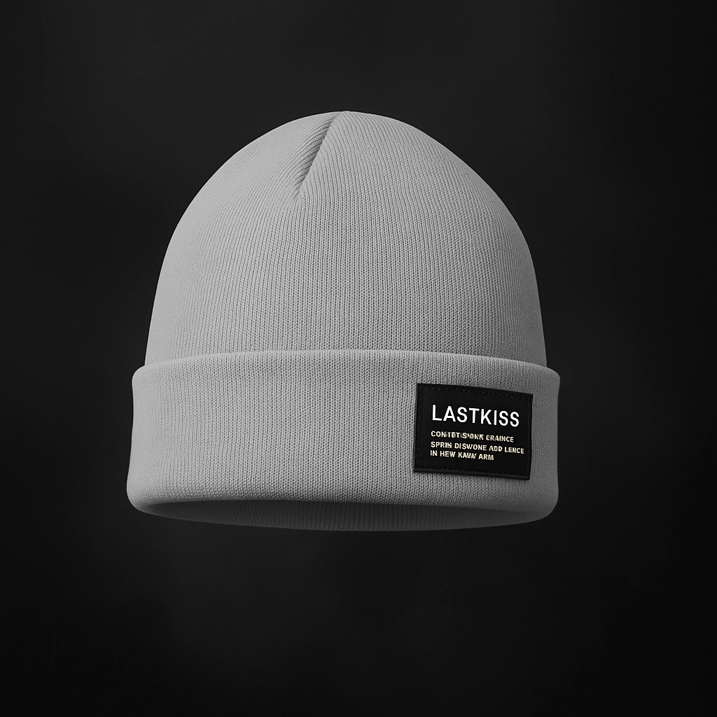 LASTKISS Essential Beanie Hat – Gray Edition