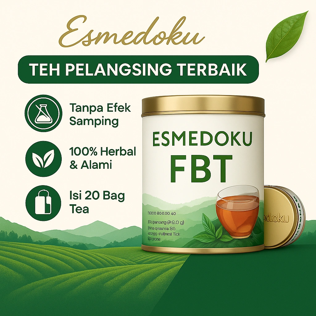 slimming tea diet detox peluntur lemak teh pelangsing teh hijau teh herbal bpom