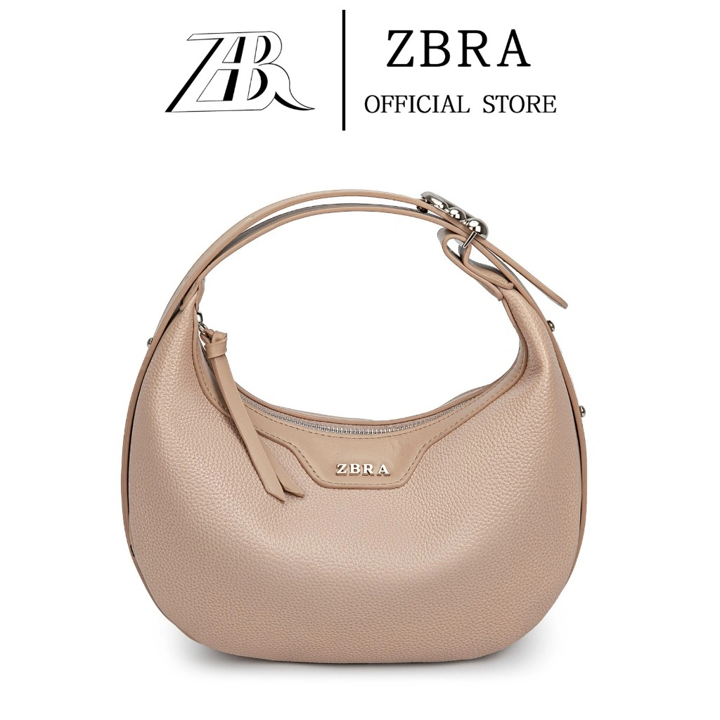 ZBRA Tas Hobo Wanita PU leather Korea Simple Elegan Viral Trendy  Luna Bag bisa dijadikan Handbag maupun selempang #8870